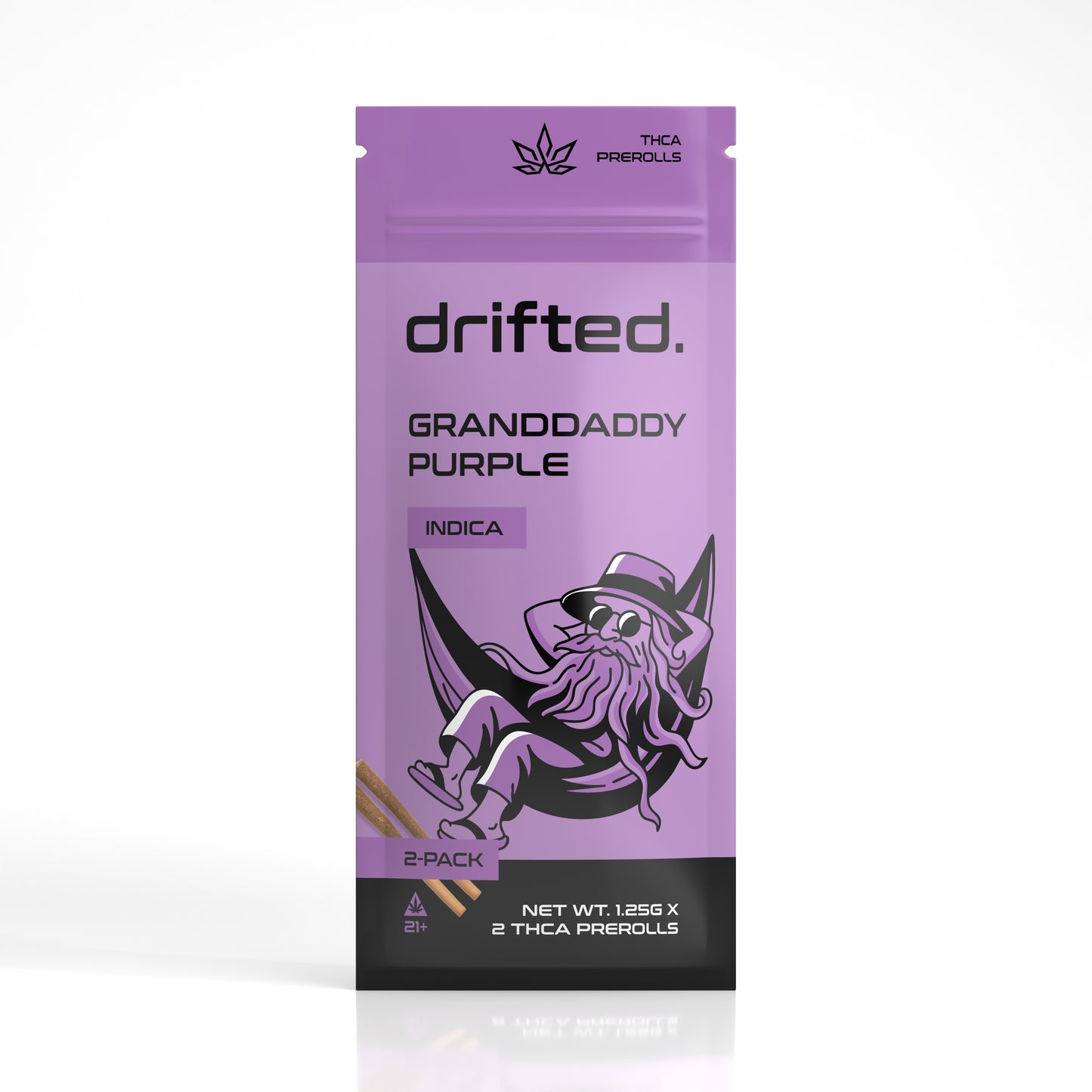 Granddaddy Purple — THCA Pre-Roll 2-Pack (2.5g)